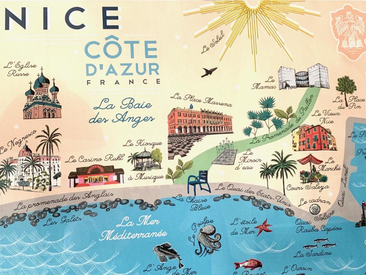 Appartamento Riviera - Cimiez - Luxueux Loft - Sea View - 2 Larges Terrasses - Esprit Penthouse - 2 Pièces - Terrasse Loft Cimiez *